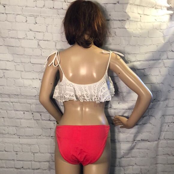 H&M NWT Ruffled Bikini Bottoms Sexy 12 - Picture 9 of 12